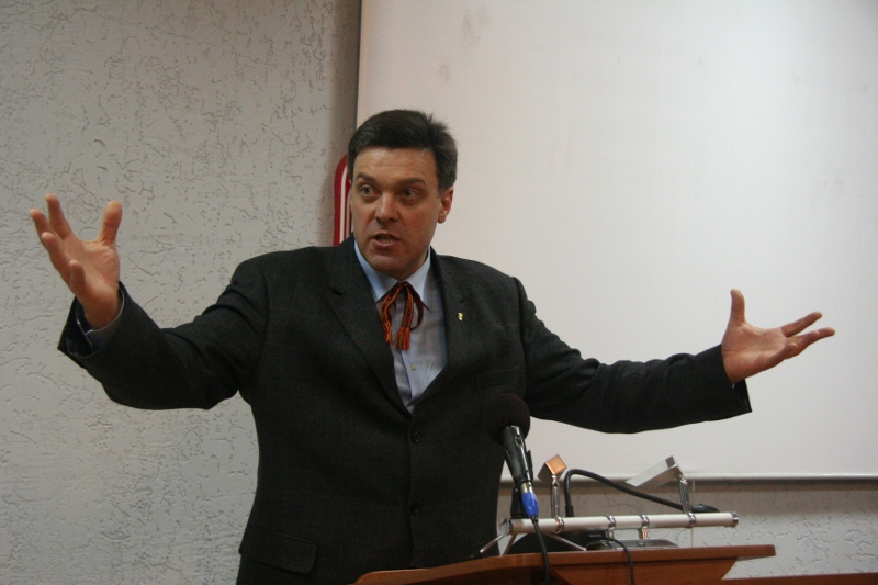 Олег  Тягныбока в Николаеве - противостояние идеологий