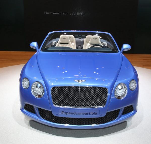Bentley впервые представил новый кабриолет Continental GT Speed